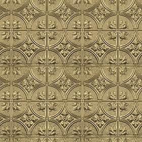 Textures   -   MATERIALS   -   METALS   -  Panels - Brass metal panel texture seamless 10426