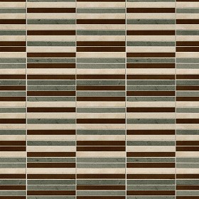 Textures   -   ARCHITECTURE   -   TILES INTERIOR   -   Mosaico   -  Striped - Mosaico striped tiles texture seamless 15738