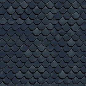 Textures   -   ARCHITECTURE   -   ROOFINGS   -  Slate roofs - Slate roofing texture seamless 03930