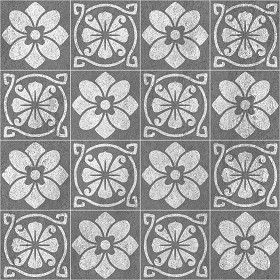 Textures   -   ARCHITECTURE   -   TILES INTERIOR   -   Cement - Encaustic   -  Victorian - Victorian cement floor tile texture seamless 13690