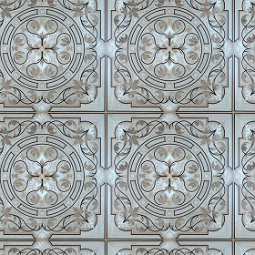 Textures   -   ARCHITECTURE   -   WOOD FLOORS   -  Parquet colored - Wood flooring colored texture seamless 05017