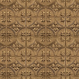 Textures   -   MATERIALS   -   METALS   -  Panels - Bronze metal panel texture seamless 10427