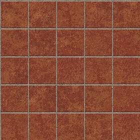 Textures   -   ARCHITECTURE   -   PAVING OUTDOOR   -   Terracotta   -  Blocks regular - Cotto paving outdoor regular blocks texture seamless 06674