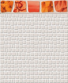 Textures   -   ARCHITECTURE   -   TILES INTERIOR   -   Mosaico   -  Mixed format - Mosaico floreal series tiles texture seamless 15571