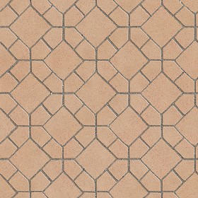 Textures   -   ARCHITECTURE   -   PAVING OUTDOOR   -   Terracotta   -  Blocks mixed - Paving cotto mixed size texture seamless 06603