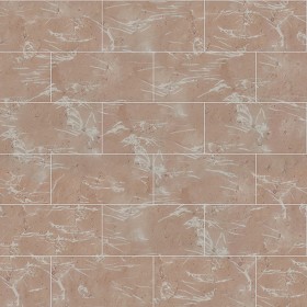 Textures   -   ARCHITECTURE   -   TILES INTERIOR   -   Marble tiles   -   Pink  - Pink coral floor marble tile texture seamless 14540 (seamless)
