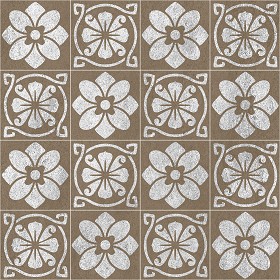 Textures   -   ARCHITECTURE   -   TILES INTERIOR   -   Cement - Encaustic   -   Victorian  - Victorian cement floor tile texture seamless 13691 (seamless)
