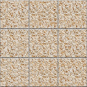 Washed gravel paving outdoor texture seamless 17886