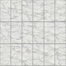 Textures   -   ARCHITECTURE   -   PAVING OUTDOOR   -   Marble  - Carrara marble paving outdoor texture seamless 17065 (seamless)