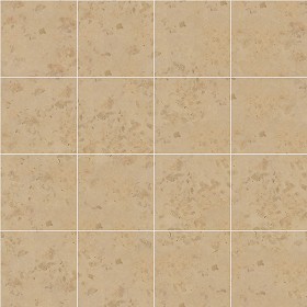 Textures   -   ARCHITECTURE   -   TILES INTERIOR   -   Marble tiles   -   Cream  - Istria yellow marble tile texture seamless 14287 (seamless)