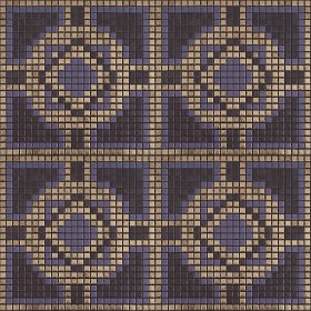 Textures   -   ARCHITECTURE   -   TILES INTERIOR   -   Mosaico   -   Classic format   -  Patterned - Mosaico patterned tiles texture seamless 15063