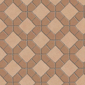 Textures   -   ARCHITECTURE   -   PAVING OUTDOOR   -   Terracotta   -   Blocks mixed  - Paving cotto mixed size texture seamless 06604 (seamless)