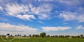 Textures   -   BACKGROUNDS &amp; LANDSCAPES   -  SKY &amp; CLOUDS - Sky with rural background 17921