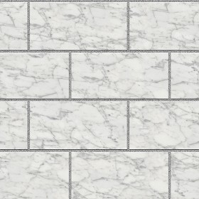 Textures   -   ARCHITECTURE   -   PAVING OUTDOOR   -   Marble  - Carrara marble paving outdoor texture seamless 17066 (seamless)
