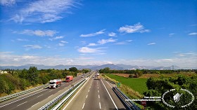 Textures   -   BACKGROUNDS &amp; LANDSCAPES   -  ROADS &amp; PARKINGS - Highway landscape texture 18989