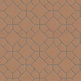 Textures   -   ARCHITECTURE   -   PAVING OUTDOOR   -   Terracotta   -   Blocks mixed  - Paving cotto mixed size texture seamless 06605 (seamless)