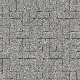 Textures   -   ARCHITECTURE   -   PAVING OUTDOOR   -   Pavers stone   -   Herringbone  - Stone paving outdoor herringbone texture seamless 06546 (seamless)