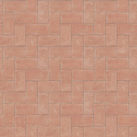 Textures   -   ARCHITECTURE   -   TILES INTERIOR   -   Terracotta tiles  - Terracotta handmade tiles texture seamless 16047 (seamless)