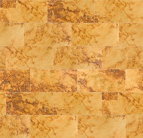 Textures   -   ARCHITECTURE   -   TILES INTERIOR   -   Marble tiles   -   Travertine  - Yellow travertine floor tile texture seamless 14698 (seamless)