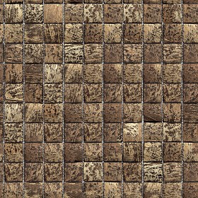 Textures   -   NATURE ELEMENTS   -  BAMBOO - Bamboo mosaico texture seamless 12305