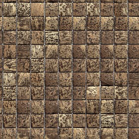 Textures   -   NATURE ELEMENTS   -   BAMBOO  - Bamboo mosaico texture seamless 12305 (seamless)