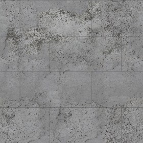 Concrete Dirt Plates Wall Texture Seamless 01764