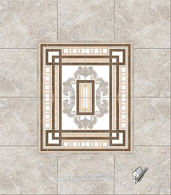 Textures   -   ARCHITECTURE   -   TILES INTERIOR   -   Marble tiles   -  coordinated themes - Coordinated marble tiles tone on tone texture seamless 18155