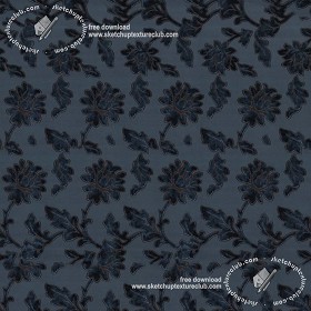 Textures   -   MATERIALS   -   FABRICS   -  Velvet - Floral velvet fabric texture seamless 19421