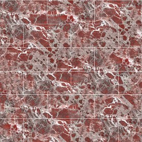 Textures   -   ARCHITECTURE   -   TILES INTERIOR   -   Marble tiles   -  Red - Levanto red marble floor tile texture seamless 14622