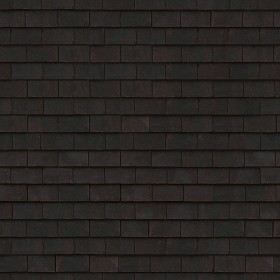 Textures   -   ARCHITECTURE   -   ROOFINGS   -  Flat roofs - Old Paris flat clay roof tiles texture seamless 03558
