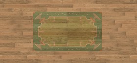 Textures   -   ARCHITECTURE   -   WOOD FLOORS   -  Decorated - Parquet decorated carpet 150x240 texture seamless 04664