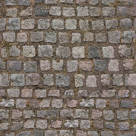 Textures   -   ARCHITECTURE   -   ROADS   -   Paving streets   -  Cobblestone - Street paving cobblestone texture seamless 07372
