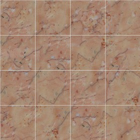 Textures   -   ARCHITECTURE   -   TILES INTERIOR   -   Marble tiles   -  Pink - Valencia rose floor marble tile texture seamless 14543
