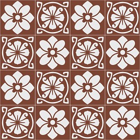 Textures   -   ARCHITECTURE   -   TILES INTERIOR   -   Cement - Encaustic   -   Victorian  - Victorian cement floor tile texture seamless 13694 (seamless)