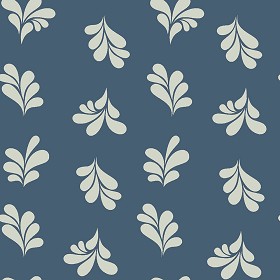 Textures   -   MATERIALS   -   WALLPAPER   -   various patterns  - Vintage decorated wallpaper texture seamless 12160 (seamless)