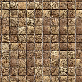 Textures   -   NATURE ELEMENTS   -   BAMBOO  - Bamboo mosaico texture seamless 12306 (seamless)