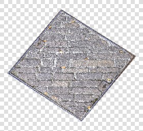 Textures   -   ARCHITECTURE   -   ROADS   -  Street elements - Cobblestone manhole texture 20541