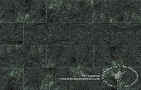 Textures   -   ARCHITECTURE   -   TILES INTERIOR   -   Marble tiles   -  Green - Imperial green marble floor tile texture seamless 19146