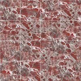 Textures   -   ARCHITECTURE   -   TILES INTERIOR   -   Marble tiles   -  Red - Levanto red marble floor tile texture seamless 14623