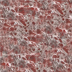 Textures   -   ARCHITECTURE   -   TILES INTERIOR   -   Marble tiles   -   Red  - Levanto red marble floor tile texture seamless 14623 (seamless)