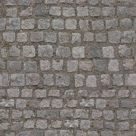 Textures   -   ARCHITECTURE   -   ROADS   -   Paving streets   -  Cobblestone - Street paving cobblestone texture seamless 07373