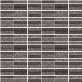 Textures   -   ARCHITECTURE   -   TILES INTERIOR   -   Mosaico   -  Striped - Basalt mosaico striped tiles texture seamless 15744