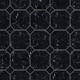 Textures   -   ARCHITECTURE   -   PAVING OUTDOOR   -   Marble  - Black marble paving outdoor texture seamless 17069 (seamless)