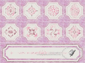 Textures   -   ARCHITECTURE   -   TILES INTERIOR   -   Ornate tiles   -  Geometric patterns - Ceramic floor tile geometric patterns texture seamless 18900