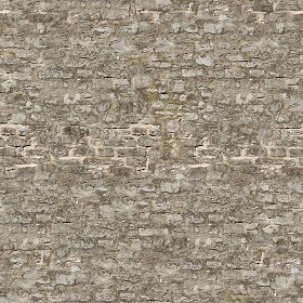 Textures   -   ARCHITECTURE   -   STONES WALLS   -  Damaged walls - Damaged wall stone texture seamless 08276