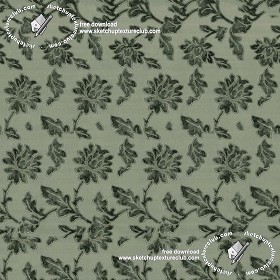 Textures   -   MATERIALS   -   FABRICS   -   Velvet  - Floral velvet fabric texture seamless 19423 (seamless)