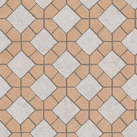 Textures   -   ARCHITECTURE   -   PAVING OUTDOOR   -   Terracotta   -   Blocks mixed  - Paving cotto mixed size texture seamless 06608 (seamless)