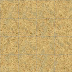 Textures   -   ARCHITECTURE   -   TILES INTERIOR   -   Marble tiles   -  Yellow - Provenzal yellow marble floor tile texture seamless 14935