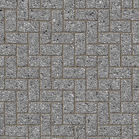 Textures   -   ARCHITECTURE   -   PAVING OUTDOOR   -   Pavers stone   -   Herringbone  - Stone paving outdoor herringbone texture seamless 06549 (seamless)
