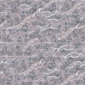 Textures   -   ARCHITECTURE   -   TILES INTERIOR   -   Marble tiles   -  Pink - Carnico grey marble floor tile texture seamless 14580